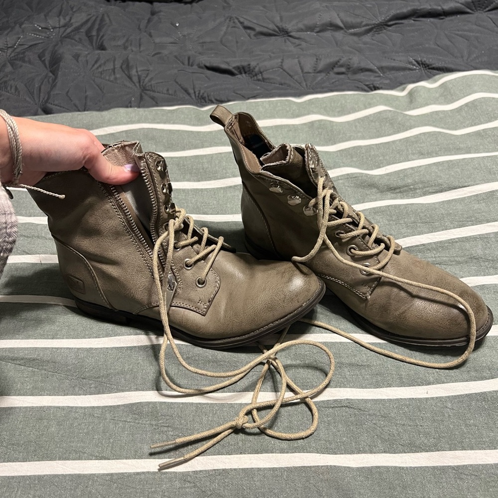 Dirty Laundry Combat Boots